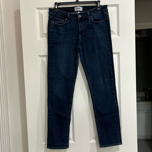 Paige Skyline Ankle Peg Jeans in “Dixie” wash - Picture 2 of 7